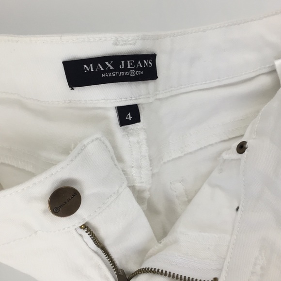 Max jeans in white women size 4 used - Picture 7 of 7